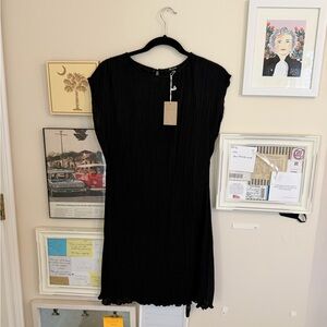 NWT Madewell Black Mini Dress size 6